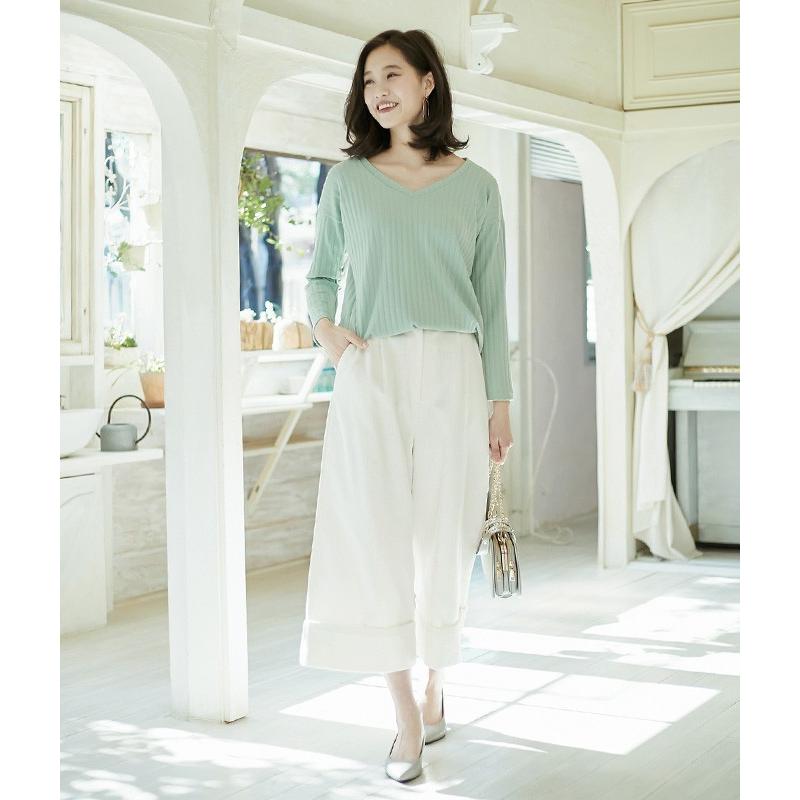 カットソー 春服 レディース 春ファッション 春コーデ レディース 01tp4935 Rioty リオティ 通販 Yahoo ショッピング