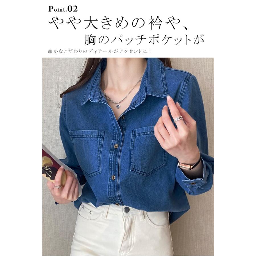 大きいサイズ レディース 秋　冬 デニム　トップス　グリーン　新品 長袖　春 大きいサイズ デニム ワンピース レディース 秋冬 長袖 新品 春 その他