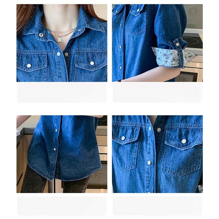 デニムBIGブラウス Healthy denim（ヘルシーデニム） ブラウス シャツ 「Healthy DENIM