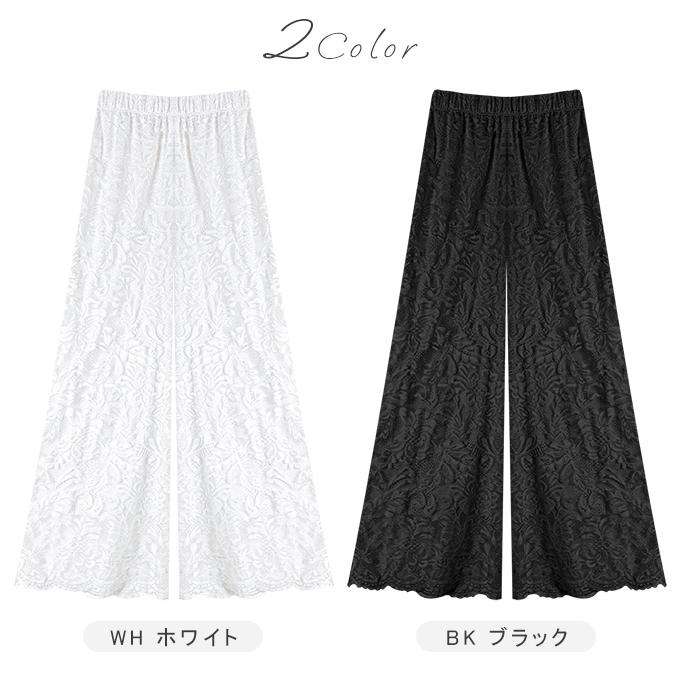 爆買WEEK ペチパンツ 重ね着 総レース 裏地ありレディース レース