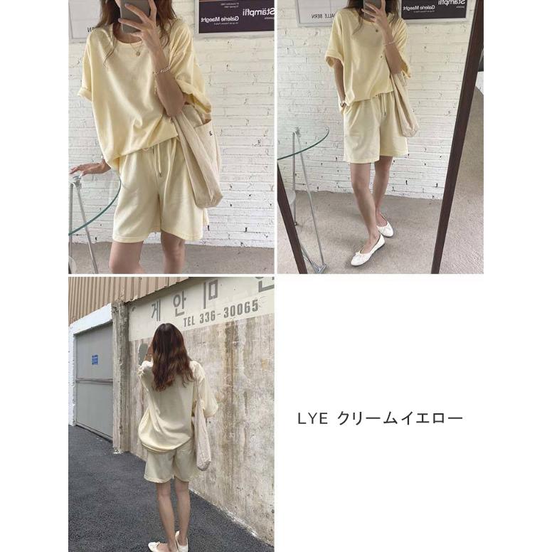 全品Point10倍!最大倍率50% セットアップ トップス カットソー パンツ