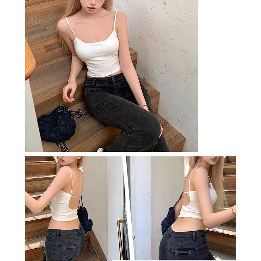 背中魅せキャミソール カップ付き ブラトップ U型背中美人 背中魅せキャミソール カップ付き ブラトップ U型背中美人