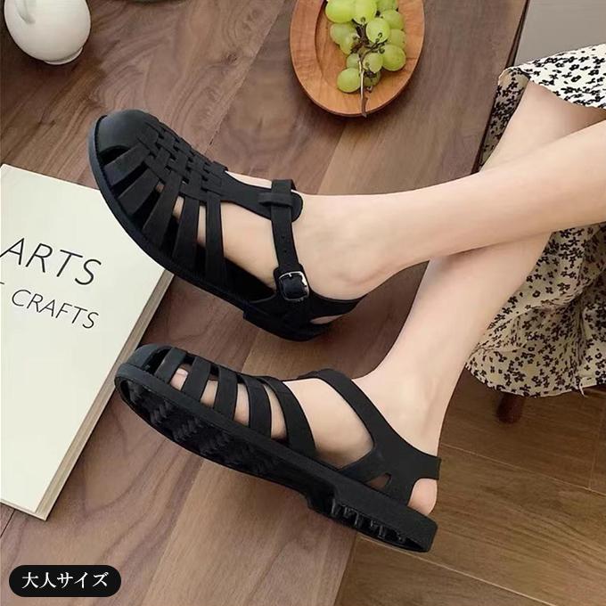 在庫処分 グルカサンダル レディース ラバーサンダル 親子リンク 大人