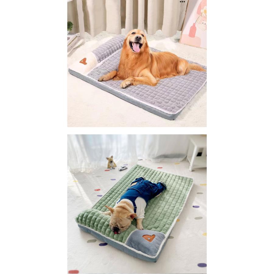 Msize：50*35cm】ペットベッド 冬 洗える ふわふわ 犬 大型犬 猫 多頭