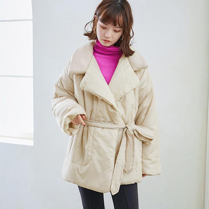 全品Point10倍!最大倍率50% ダウン風中綿コート レディース 冬