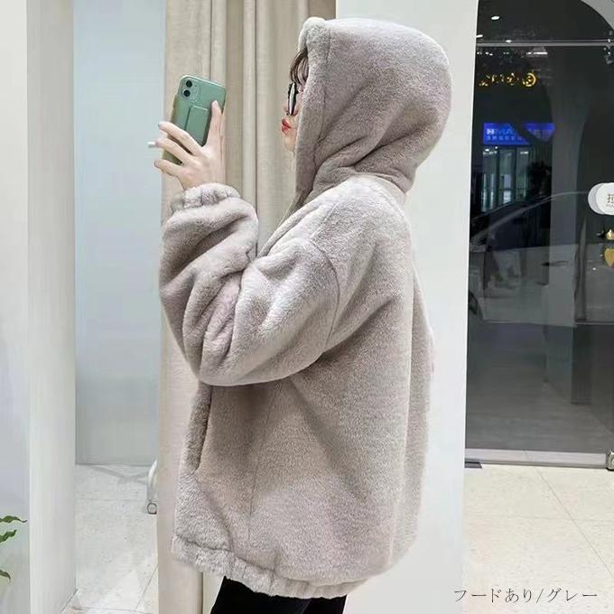 全品Point10倍!最大倍率50% ふわふわ 中綿あり 冬コート フェイク