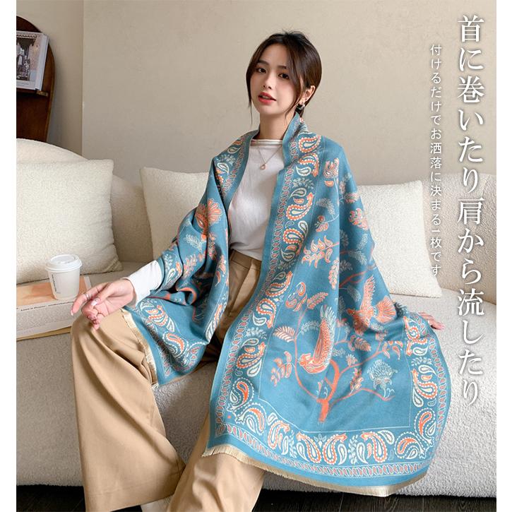 未使◇ディオール ペイズリー柄 大判ストール 130×128 カーキ系 箱付き 未使◇ディオール ペイズリー柄 大判ストール 130×128 カーキ系 箱付き
