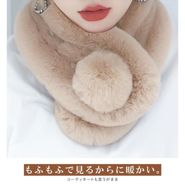 ファーマフラー レディース ボア ファーティペット ふわふわ プレゼント スヌート 防寒 秋冬 もふもふ ふわもこ 小物ファッションナブル 29as7941 Rioty リオティ 通販 Yahoo ショッピング