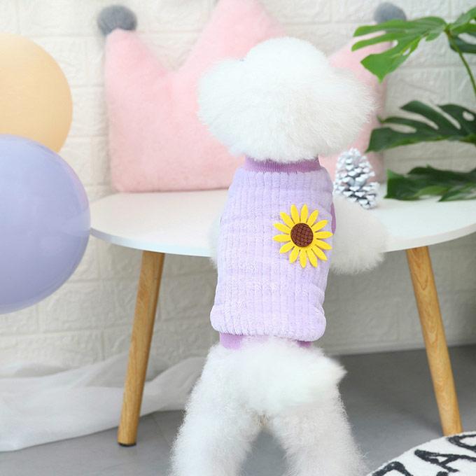 未使用❣️犬服 ドッグウェア ピンク あったか ボア もこもこ 冬 S 可愛い k-city_md109141