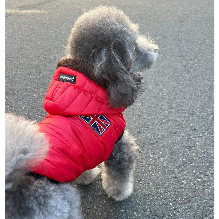 全品Point10倍!最大倍率50% ダウン風ベスト ペットウェア 犬 ペット服