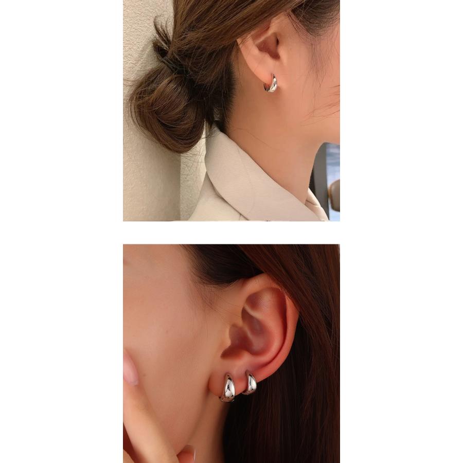 3set！299円/set】ピアス 両耳用 フープピアス イヤリング 痛くない 