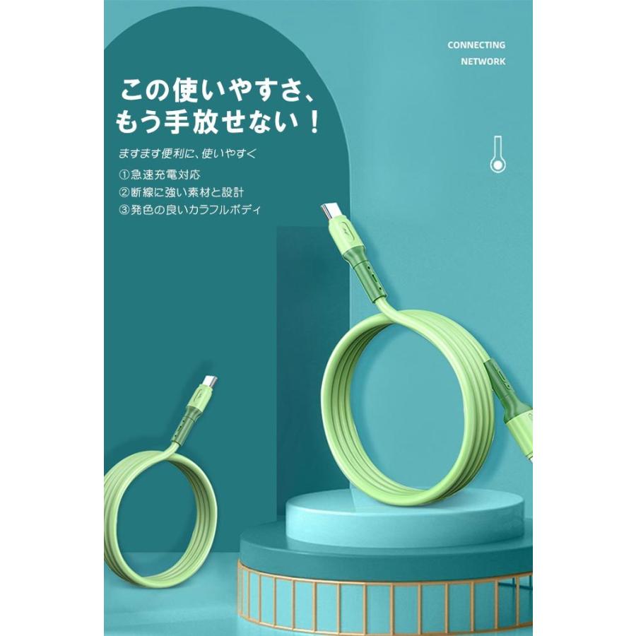 全品Point10倍!最大倍率50% iPhone 充電ケーブル アンドロイド充電ケーブル TypeC充電ケーブル  即納｜rioty｜02