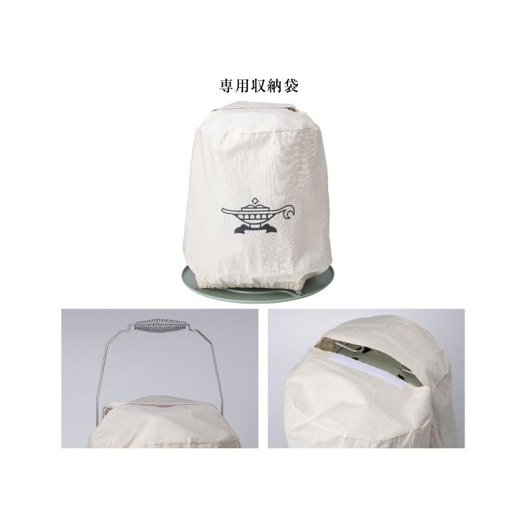 アラジン Aladdin キャンプ用品 石油ストーブ 灯油 暖房器具 調理 日本製 ブルーフレームクッカー Blue Flame Cooker ブラック BF4101の画像