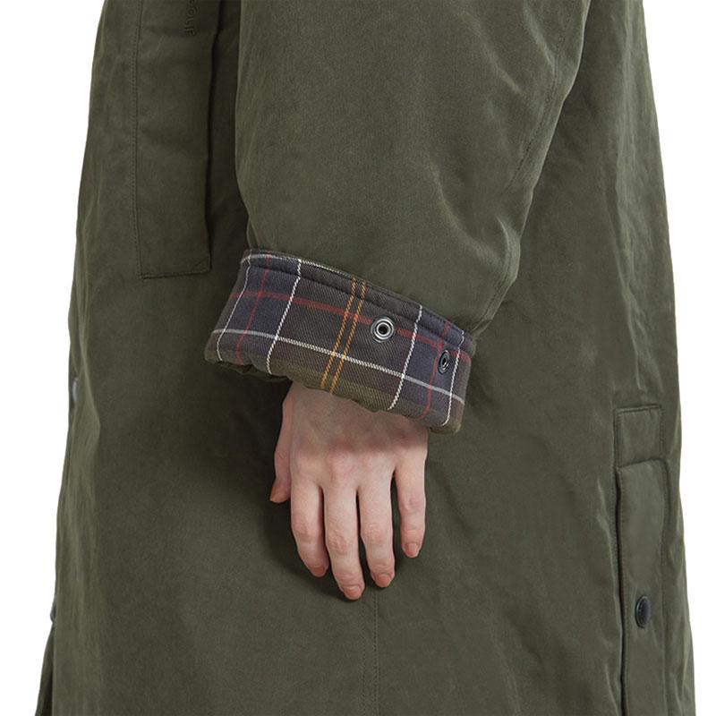 バブアー Barbour アウター ジャケット メンズ EXMOOR エクスモア 中綿ミドルレングスコート MCA1066の画像