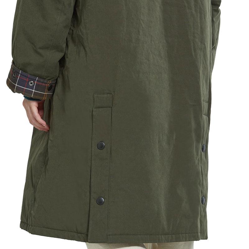 バブアー Barbour アウター ジャケット メンズ EXMOOR エクスモア 中綿ミドルレングスコート MCA1066の画像