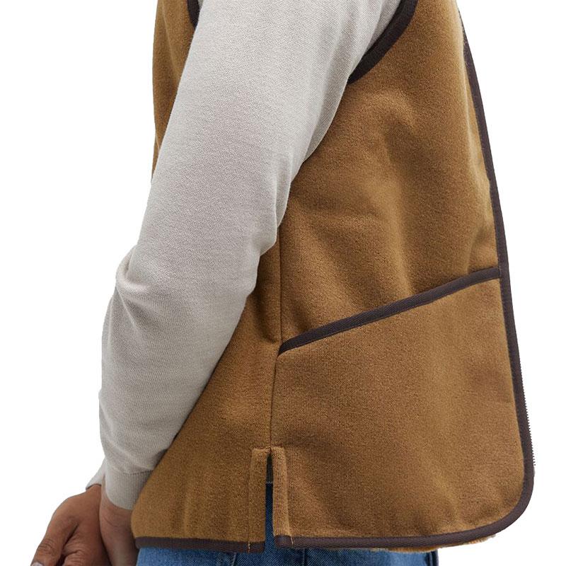 Barbour（バブアー） ベスト ジレ メンズ レディース フロントジップ