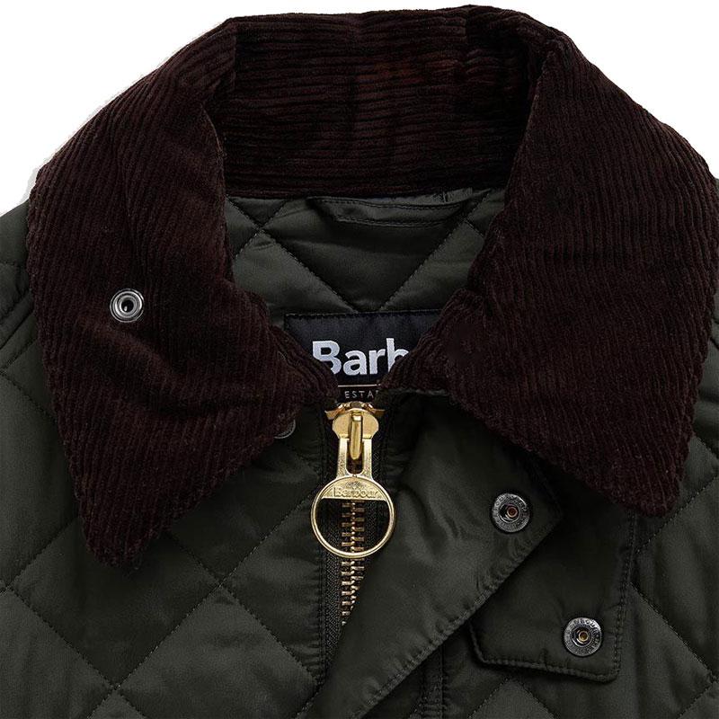 バブアー Barbour アウター コート メンズ BEDALE ビデイル キルティングブルゾン MQU1795の画像