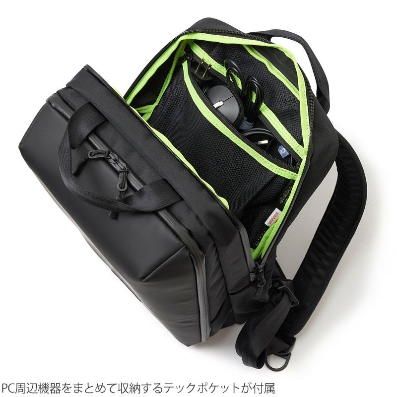 ベルーフバゲージ beruf baggage リュック ビジネス メンズ レディース アーバンエクスプローラーナロー URBAN EXPLORER NARROW ブラック 17L brf-GR26-DRの画像