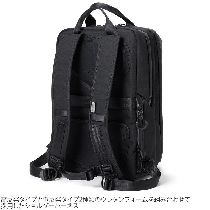ベルーフバゲージ beruf baggage リュック ビジネス メンズ レディース アーバンエクスプローラーナロー URBAN EXPLORER NARROW ブラック 17L brf-GR26-DRの画像