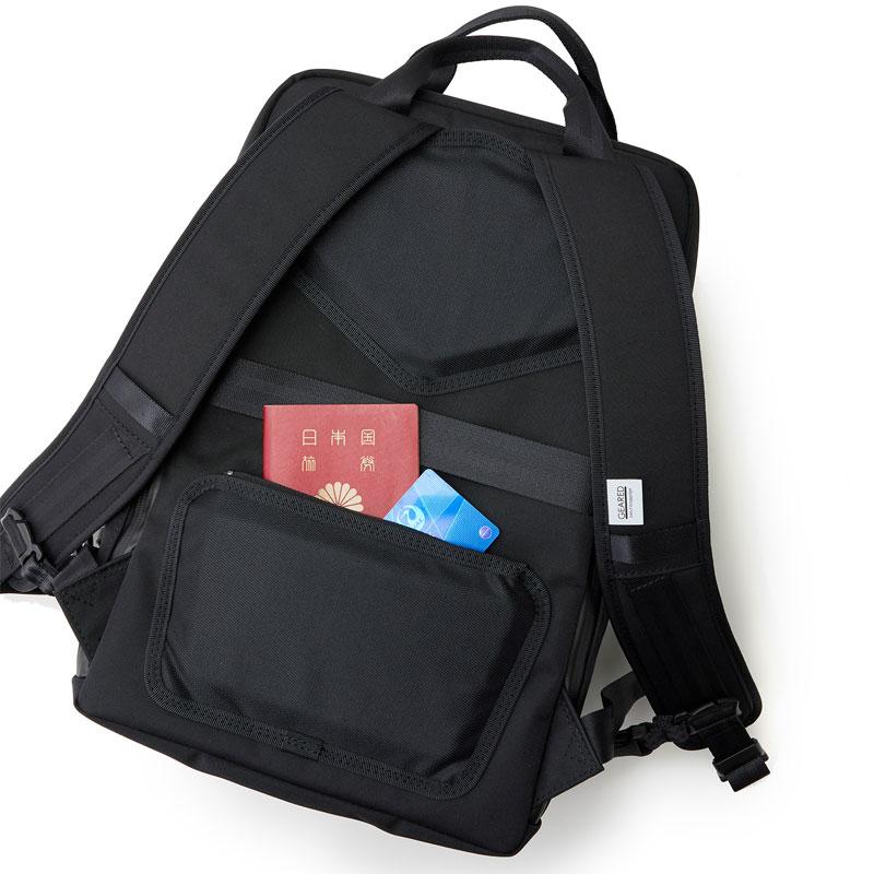 ベルーフバゲージ beruf baggage リュック ビジネス メンズ レディース アーバンエクスプローラーナロー URBAN EXPLORER NARROW ブラック 17L brf-GR26-DRの画像