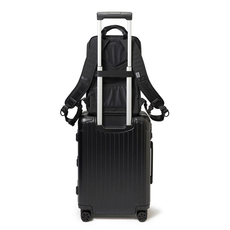 ベルーフバゲージ beruf baggage リュック ビジネス メンズ レディース アーバンエクスプローラーナロー URBAN EXPLORER NARROW ブラック 17L brf-GR26-DRの画像