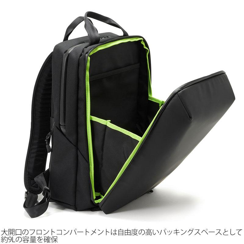 ベルーフバゲージ beruf baggage リュック ビジネス メンズ レディース アーバンエクスプローラーナロー URBAN EXPLORER NARROW ブラック 17L brf-GR26-DRの画像