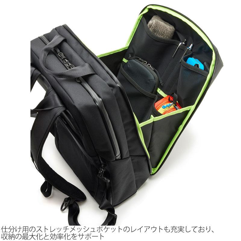 ベルーフバゲージ beruf baggage リュック ビジネス メンズ レディース アーバンエクスプローラーナロー URBAN EXPLORER NARROW ブラック 17L brf-GR26-DRの画像