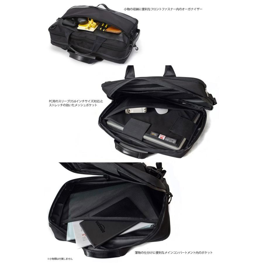 ベルーフバゲージ beruf baggage 豊岡鞄 リュック ブリーフケース アーバンコミューター 2×3WAY ブリーフパック URBAN COMMUTER BRIEF PACK HA BRF-UC04-HAの画像