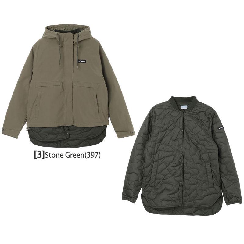 Columbia（コロンビア） Columbia 3in1ジャケット 中綿 レディース