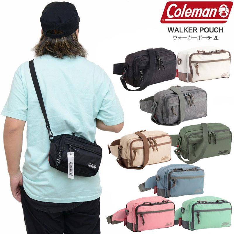 【新品タグ付】Coleman コールマン ウォーキングポーチ ショルダーバッグ Coleman（コールマン） ウエストバッグ Coleman WALKER POUCH