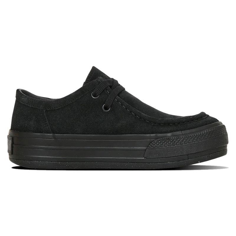新品未使用28.0cm CONVERSE本革スエード モカシンスニーカー 黒 CONVERSE（コンバース） スニーカー メンズ オールスターボーダー