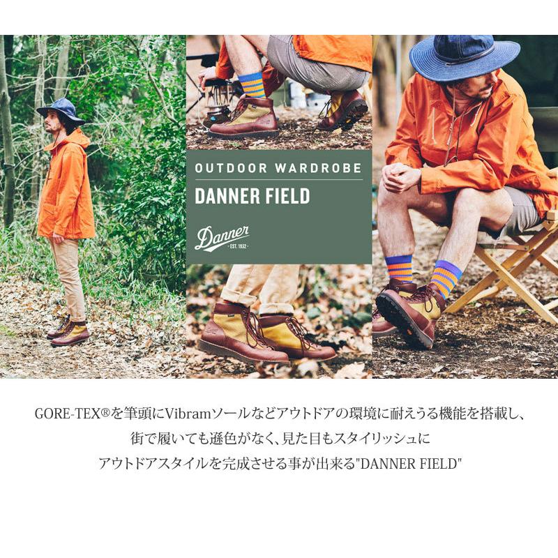 ダナー DANNER ブーツ メンズ ダナーフィールド DANNER FIELD ブラック ブラウン タン ウィート 25.5-29cm D121003｜ripe｜09