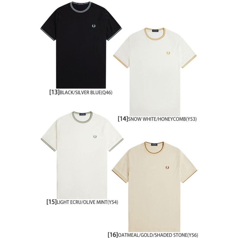 FRED PERRY（フレッドペリー） FREDPERRY Tシャツ 半袖 メンズ ツイン