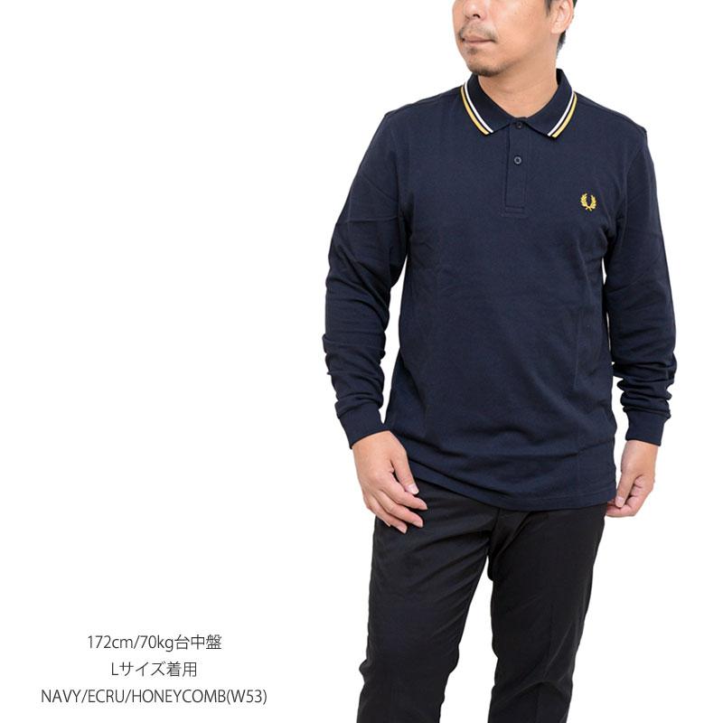 FRED PERRY（フレッドペリー） ポロシャツ 長袖 メンズ M3636 ザ