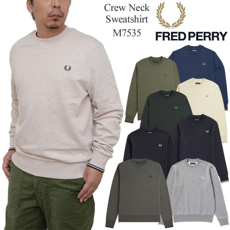 FRED PERRY フレッドペリー FREDPERRY トレーナー メンズ クルー FRED PERRY フレッドペリー FREDPERRY トレーナー メンズ クルー