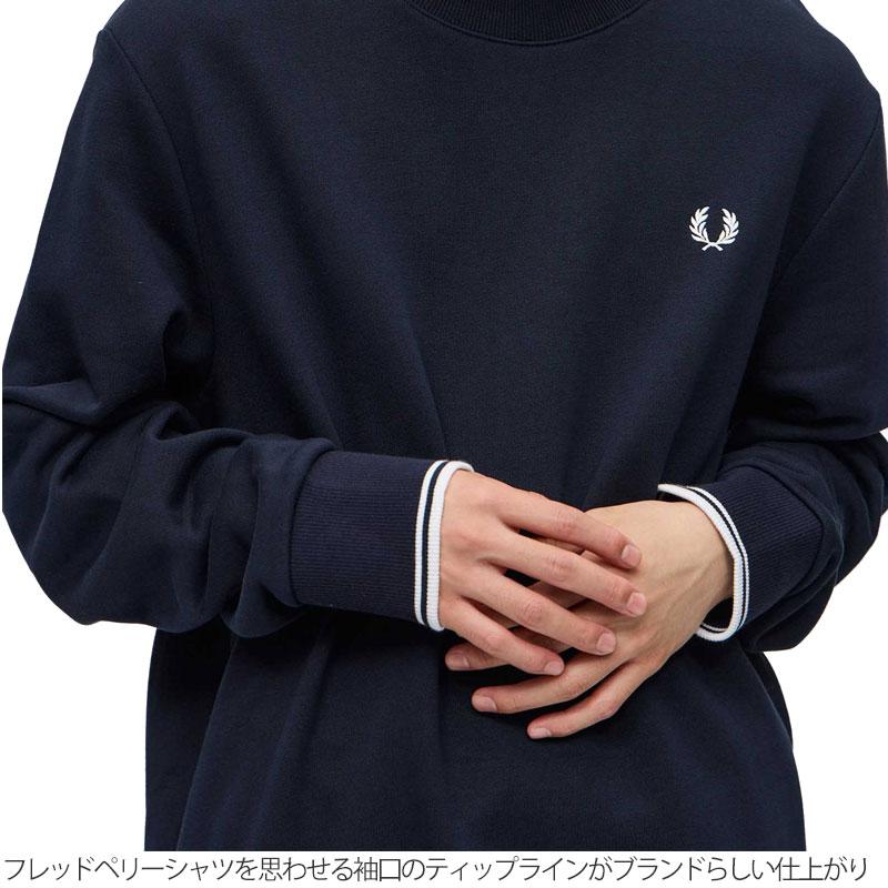FRED PERRY フレッドペリー FREDPERRY トレーナー メンズ クルー FRED PERRY フレッドペリー FREDPERRY トレーナー メンズ クルー