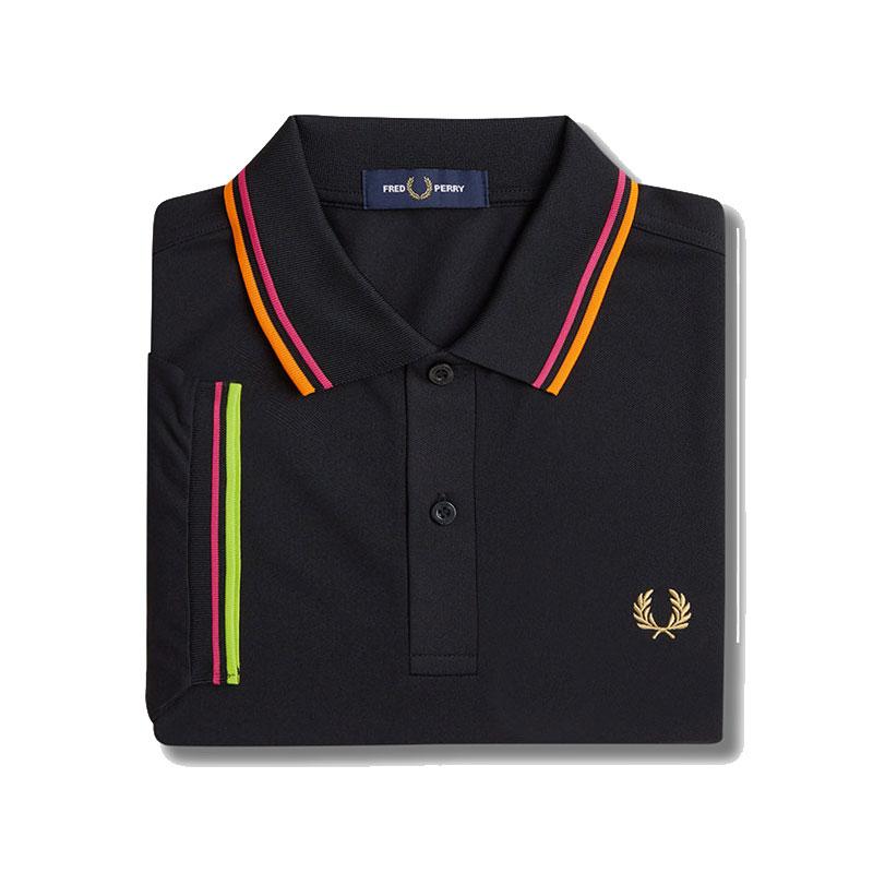 FRED PERRY（フレッドペリー） ポロシャツ 半袖 メンズ ツインティップ