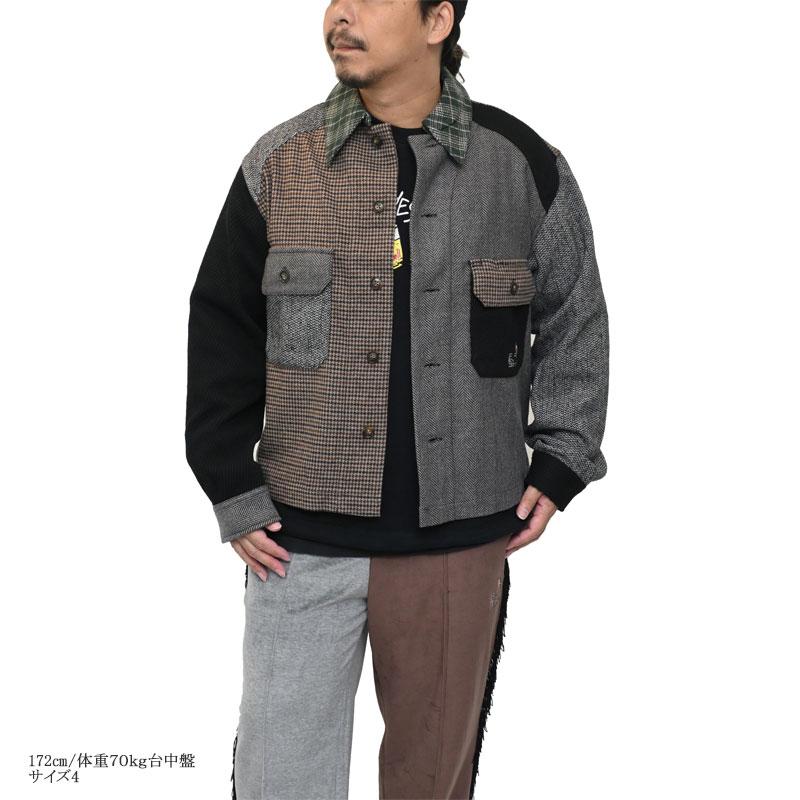 go slow caravan（ゴースローキャラバン） シャツジャケット メンズ