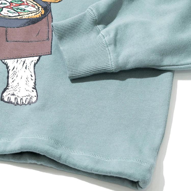 go slow caravan（ゴースローキャラバン） トレーナー メンズ 空紡糸裏