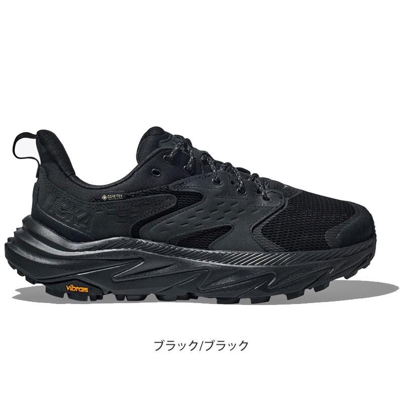 ホカ HOKA ハイキングシューズ 厚底 スニーカー メンズ アナカパ2ローゴアテックス ANACAPA 2 LOW GTX ブラック 1141632 BBLC｜ripe｜02