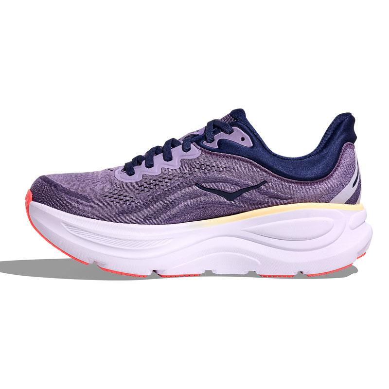 HOKA ONE ONE 長袖シャツ S 青/紫　ランニング HOKA ONEONE（ホカ オネオネ） ホカ HOKA ランニングシューズ 厚底