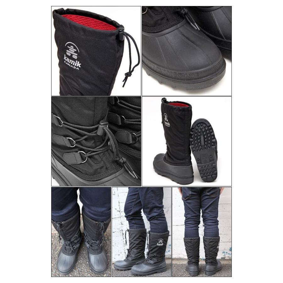 カミック kamik スノーブーツ カナダ製 防水 メンズ カヌック CANUCK