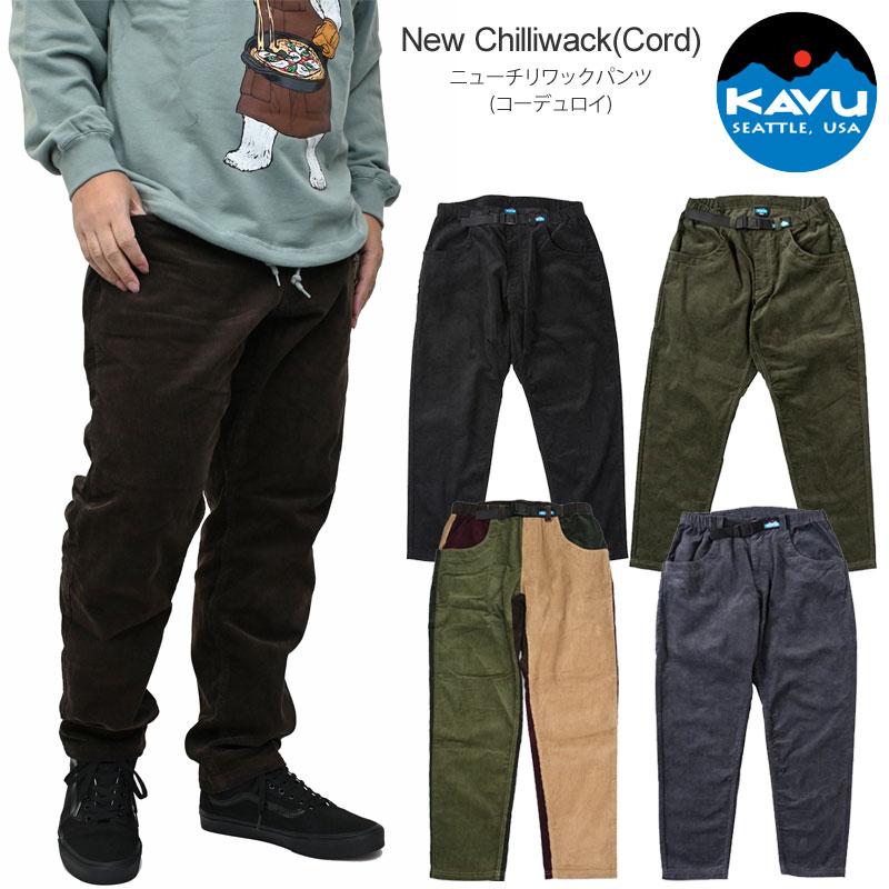 KAVU（カブー） ワークパンツ 長ズボン メンズ ニューチリワック