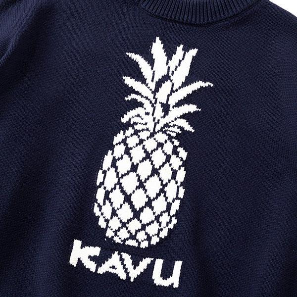 KAVU（カブー） セーター メンズ パイナップルニット Pineapple Knit 