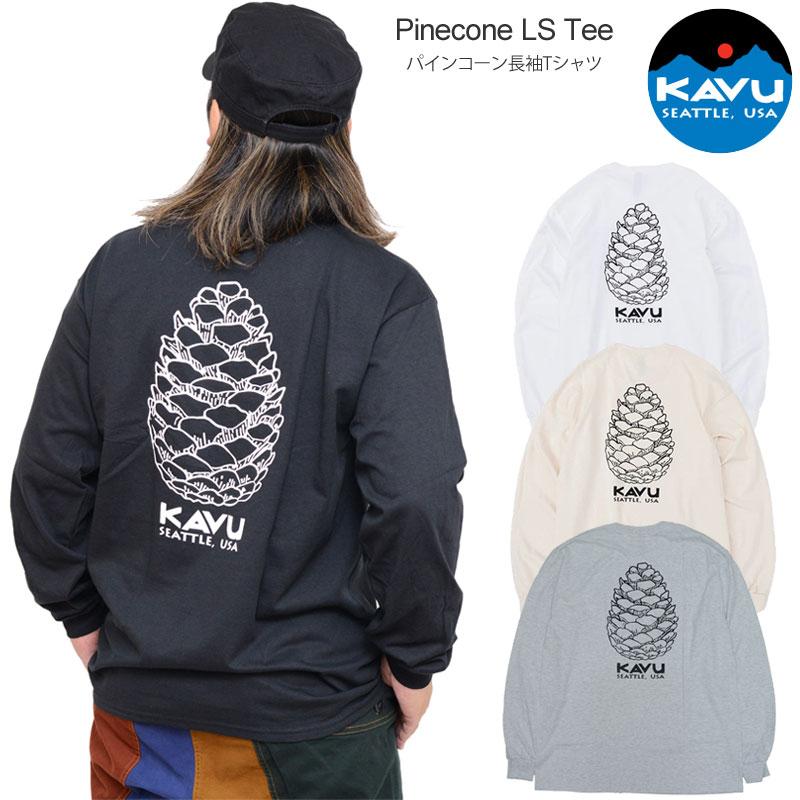 カブー KAVU Tシャツ 長袖 メンズ パインコーンロングスリーブTシャツ