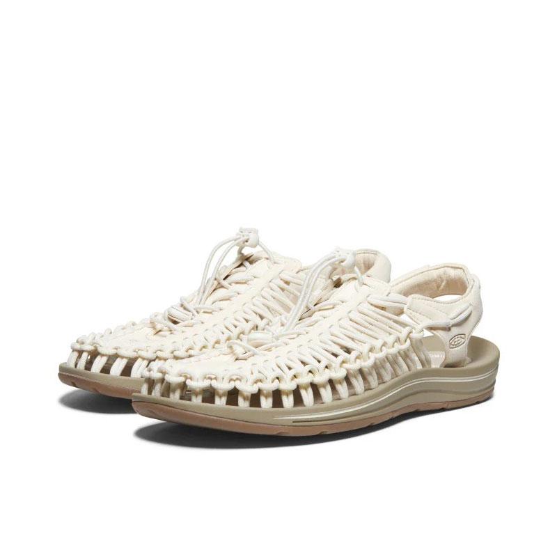 キーン KEEN スニーカー サンダル メンズ ユニーク UNEEK White Cap/Cornstalk 1028173
