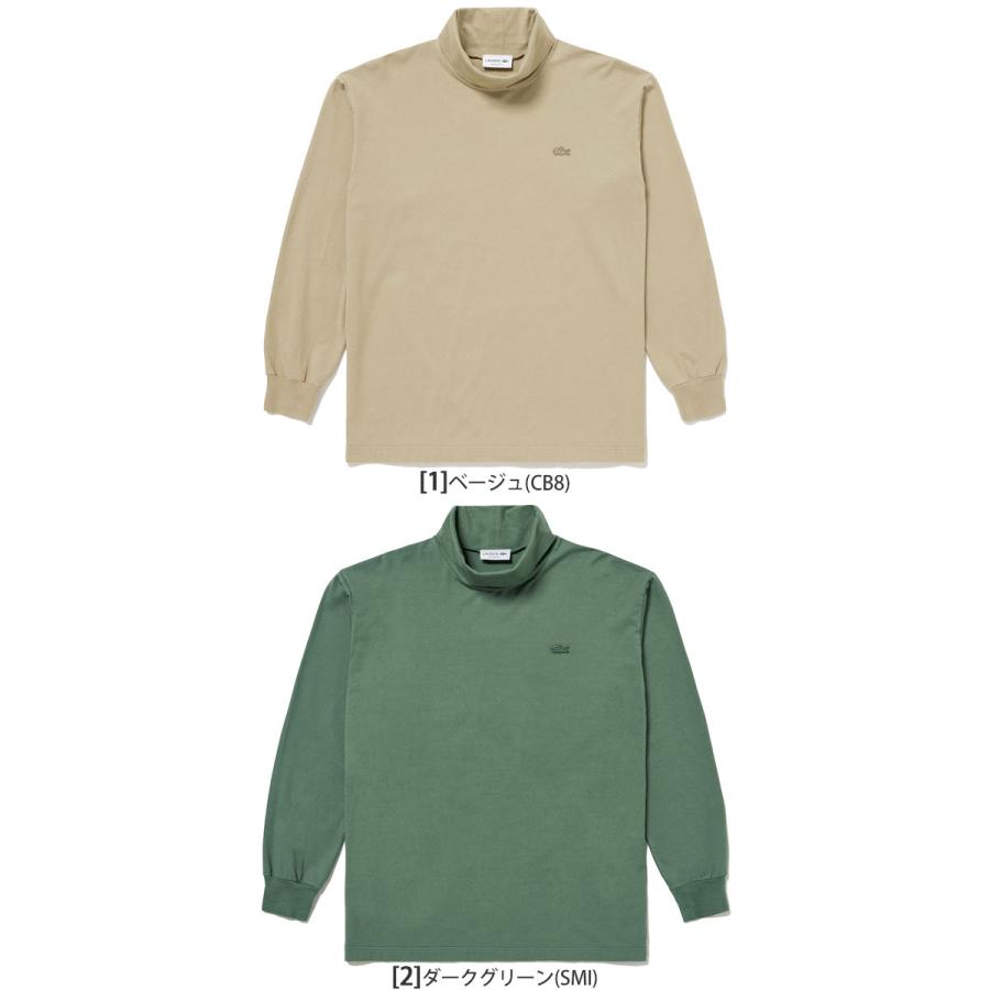 ラコステ LACOSTE メンズ トップス タートルネック長袖Tシャツ 