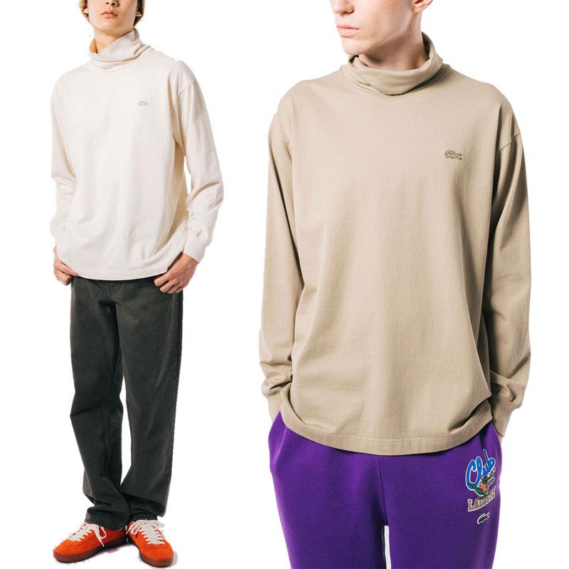 ラコステ LACOSTE メンズ トップス タートルネック長袖Tシャツ