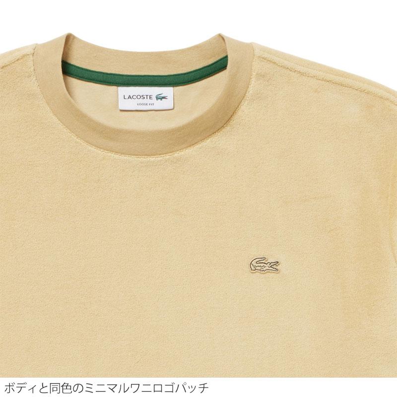 ラコステ LACOSTE Tシャツ 半袖 メンズ ハイゲージパイル地Tシャツ