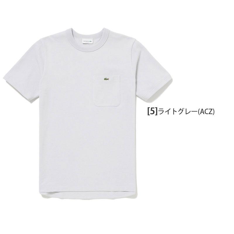 LACOSTE ラコステ 鹿の子 クラシックフィット ポロシャツ S ホワイト LACOSTE（ラコステ） メンズ 半袖 ビッグラコステ 鹿の子ポロシャツ